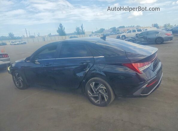 KMHLS4DG4RU796520 2024 HYUNDAI ELANTRA Black Tył lewy
