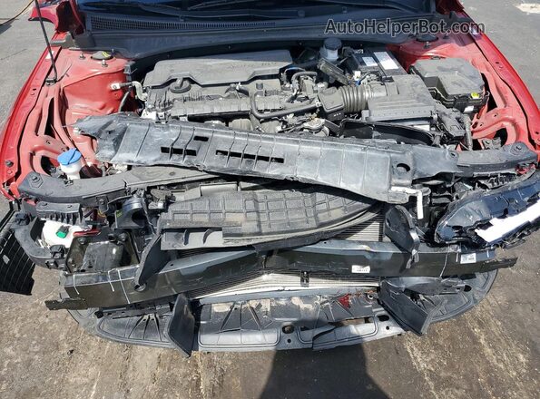 KMHLS4DG4RU807273 2024 HYUNDAI ELANTRA Red უკანა სალონის ხედი