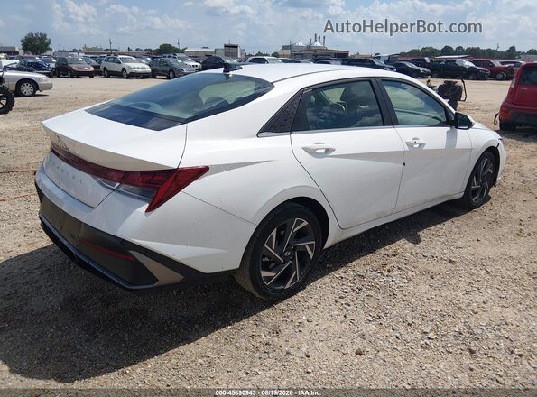 KMHLS4DG4SU019440 2025 HYUNDAI ELANTRA White Trasero derecho