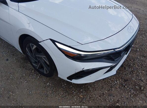 KMHLS4DG4SU019440 2025 HYUNDAI ELANTRA White 