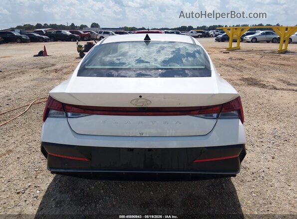 KMHLS4DG4SU019440 2025 HYUNDAI ELANTRA White 