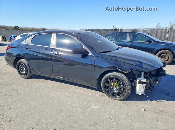 KMHLS4DG4SU019938 2025 HYUNDAI ELANTRA Black Передня права чверть