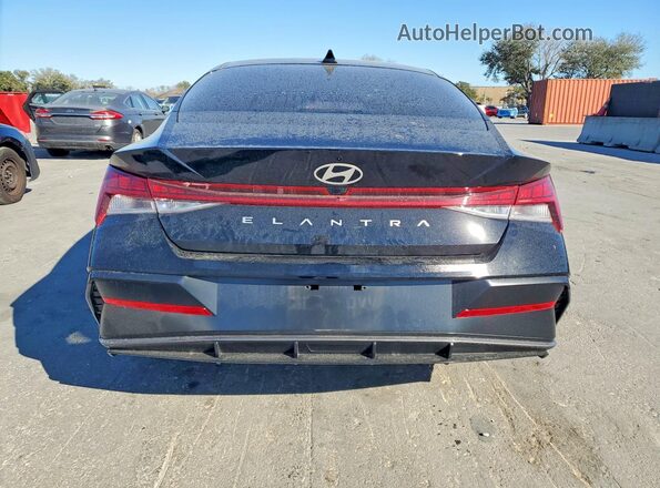 KMHLS4DG4SU019938 2025 HYUNDAI ELANTRA Black Вид ззаду