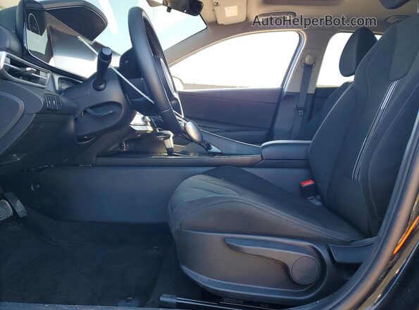 KMHLS4DG4SU019938 2025 HYUNDAI ELANTRA Black Вид салону спереду