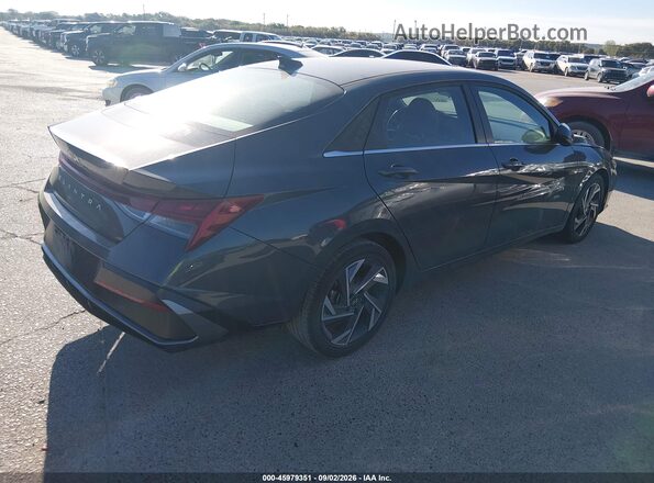 KMHLS4DG4SU034570 2025 HYUNDAI ELANTRA Серый Задняя правая четверть