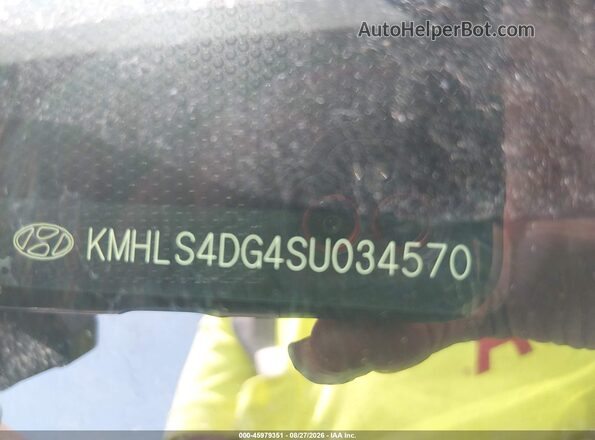 KMHLS4DG4SU034570 2025 HYUNDAI ELANTRA Серый Вид подкапотного пространства