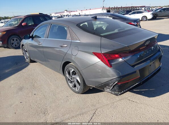KMHLS4DG4SU034570 2025 HYUNDAI ELANTRA Серый Задняя левая четверть