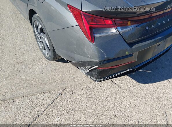 KMHLS4DG4SU034570 2025 HYUNDAI ELANTRA Серый Вид спереди