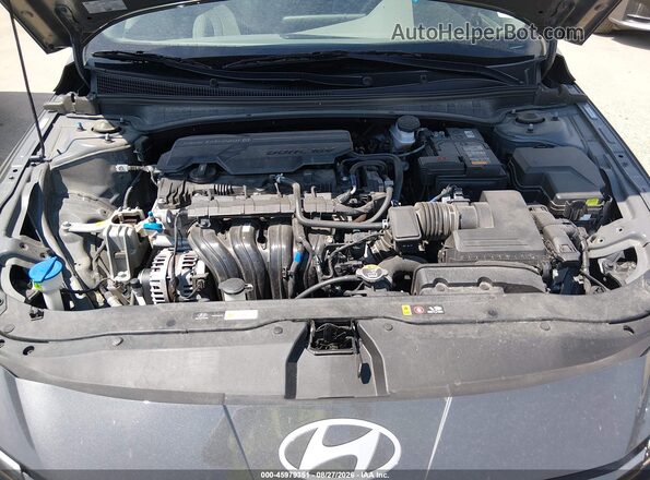 KMHLS4DG4SU034570 2025 HYUNDAI ELANTRA Серый Вид сзади