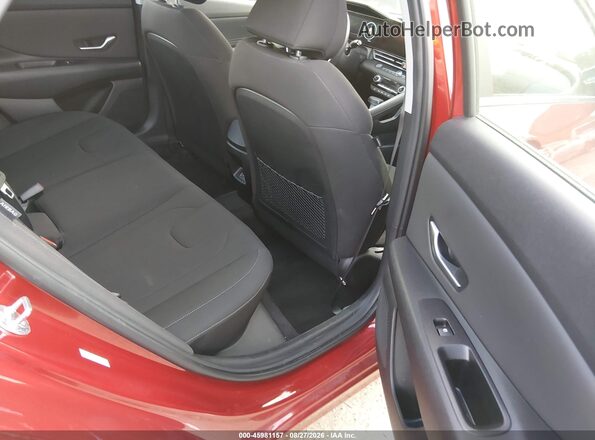 KMHLS4DG4SU873196 2025 HYUNDAI ELANTRA Бордовый Вид наклейки с VIN-кодом