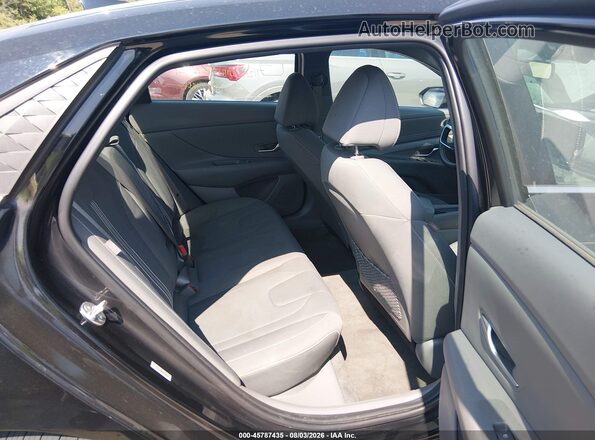 KMHLS4DG4SU968292 2025 HYUNDAI ELANTRA Black Widok naklejki z numerem VIN