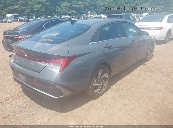 KMHLS4DG4SU971614 2025 HYUNDAI ELANTRA Серый Задняя правая четверть