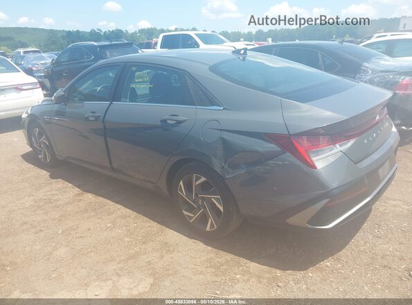 KMHLS4DG4SU971614 2025 HYUNDAI ELANTRA Серый Задняя левая четверть