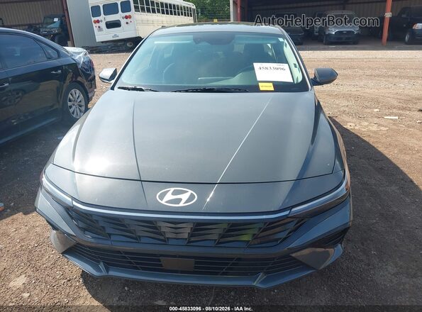 KMHLS4DG4SU971614 2025 HYUNDAI ELANTRA Серый Вид щитка приборов