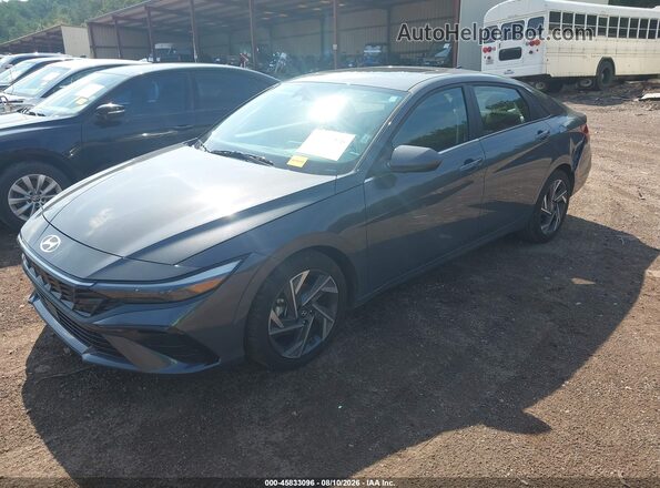 KMHLS4DG4SU971614 2025 HYUNDAI ELANTRA Серый Передняя левая четверть
