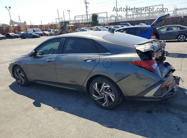 KMHLS4DG4SU981205 2025 HYUNDAI ELANTRA Silver Задня ліва чверть