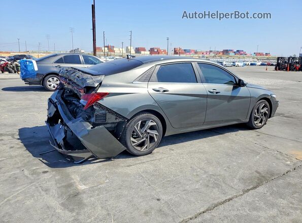 KMHLS4DG4SU981205 2025 HYUNDAI ELANTRA Silver Задня права чверть