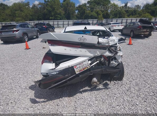 KMHLS4DG4SU982306 2025 HYUNDAI ELANTRA White 