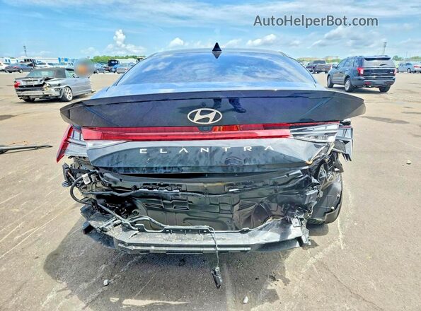 KMHLS4DG4TU137991 2026 HYUNDAI ELANTRA Black Rear view