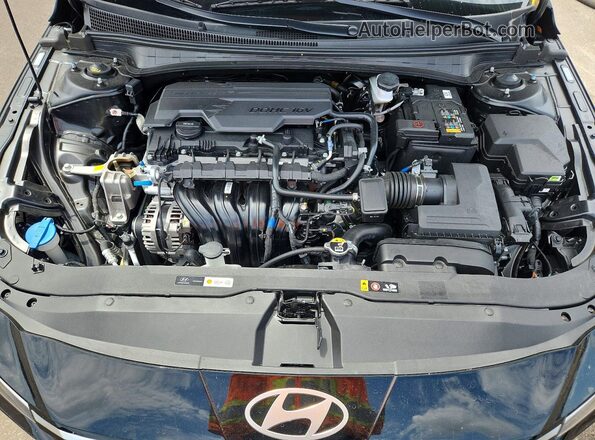 KMHLS4DG4TU137991 2026 HYUNDAI ELANTRA Black Rear interior view