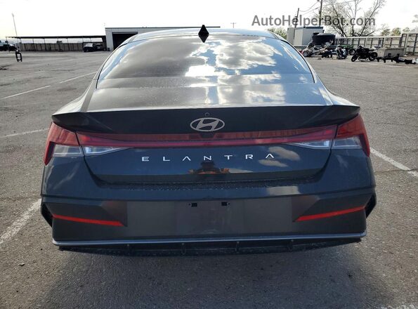 KMHLS4DG5RU650742 2024 HYUNDAI ELANTRA Черный Вид сзади