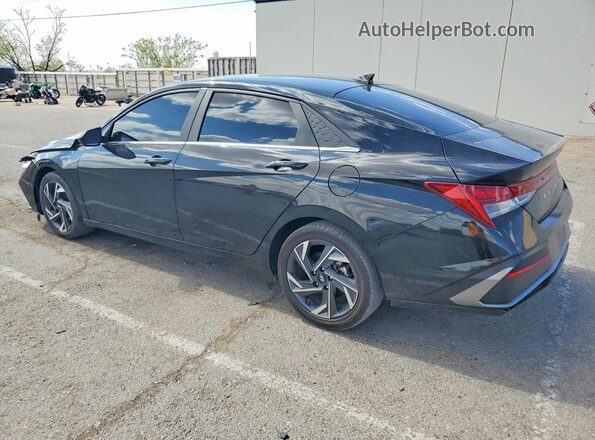KMHLS4DG5RU650742 2024 HYUNDAI ELANTRA Черный Задняя левая четверть