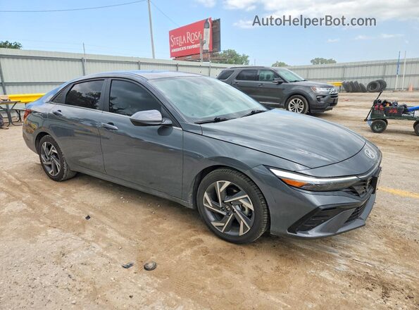 KMHLS4DG5RU824115 2024 HYUNDAI ELANTRA Gray წინა მარჯვენა