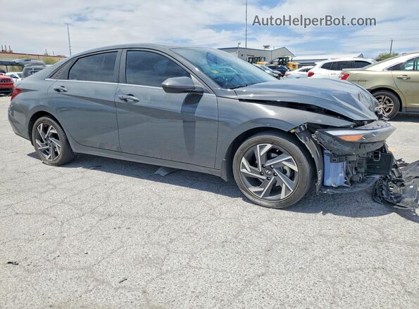 KMHLS4DG5RU840153 2024 HYUNDAI ELANTRA Серый Передняя правая четверть