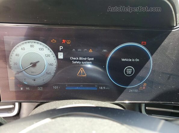 KMHLS4DG5RU840153 2024 HYUNDAI ELANTRA Серый Вид щитка приборов