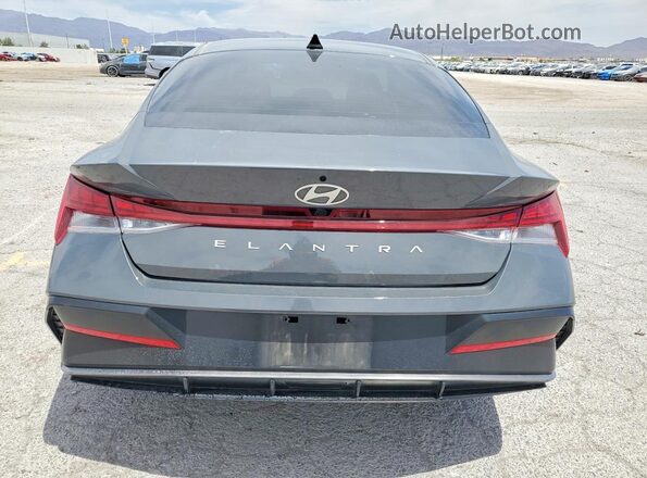 KMHLS4DG5RU840153 2024 HYUNDAI ELANTRA Серый Вид сзади