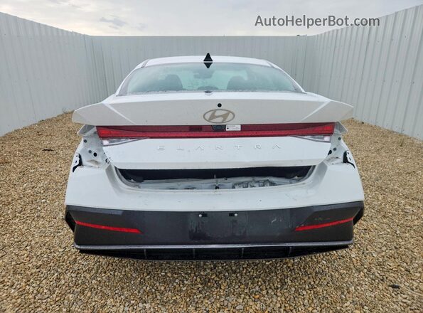 KMHLS4DG5SU019950 2025 HYUNDAI ELANTRA White Հետևի տեսք