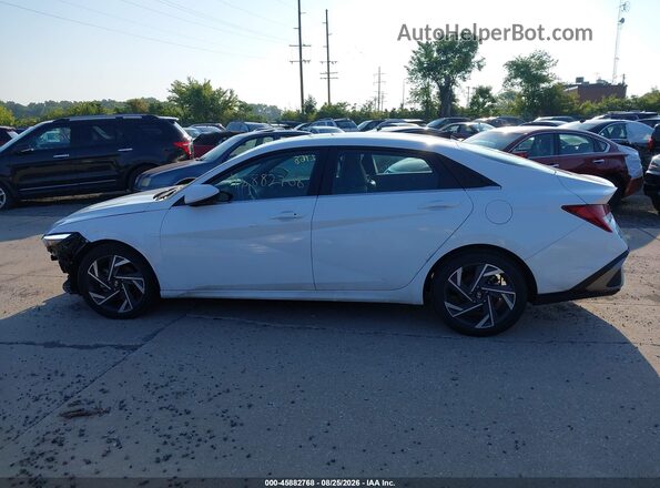 KMHLS4DG5SU031922 2025 HYUNDAI ELANTRA White 