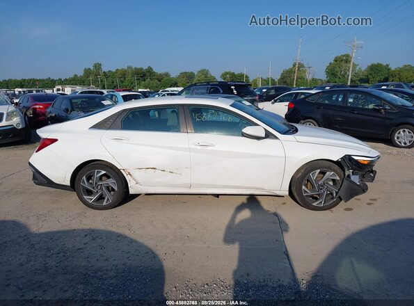 KMHLS4DG5SU031922 2025 HYUNDAI ELANTRA White სალონის 360-გრადუსიანი ხედი