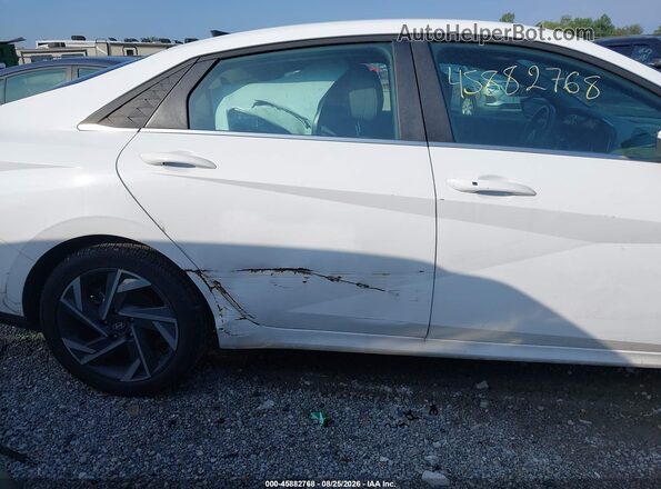 KMHLS4DG5SU031922 2025 HYUNDAI ELANTRA White 