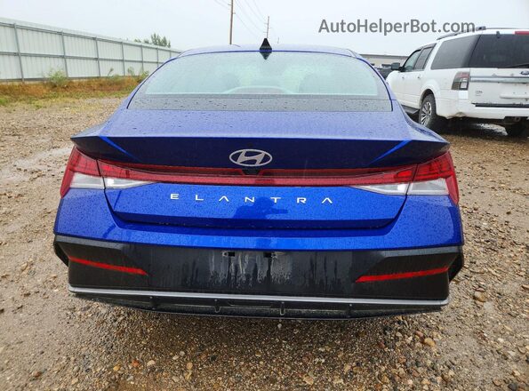 KMHLS4DG5SU034075 2025 HYUNDAI ELANTRA Blue Vista trasera