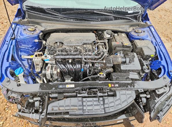 KMHLS4DG5SU034075 2025 HYUNDAI ELANTRA Blue Vista interior trasera