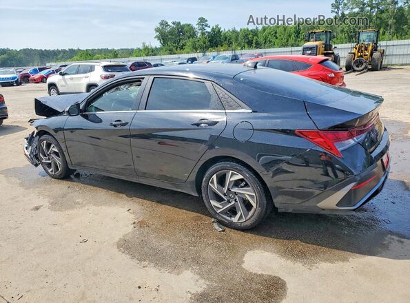 KMHLS4DG5SU884269 2025 HYUNDAI ELANTRA Black Trasero izquierdo