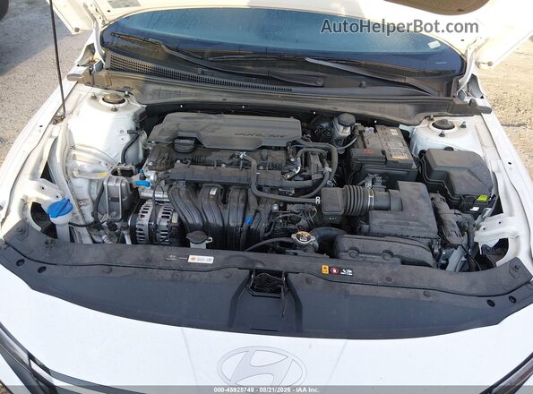KMHLS4DG5SU898317 2025 HYUNDAI ELANTRA White Widok z tyłu