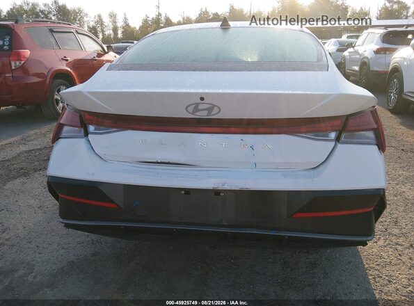 KMHLS4DG5SU898317 2025 HYUNDAI ELANTRA White 