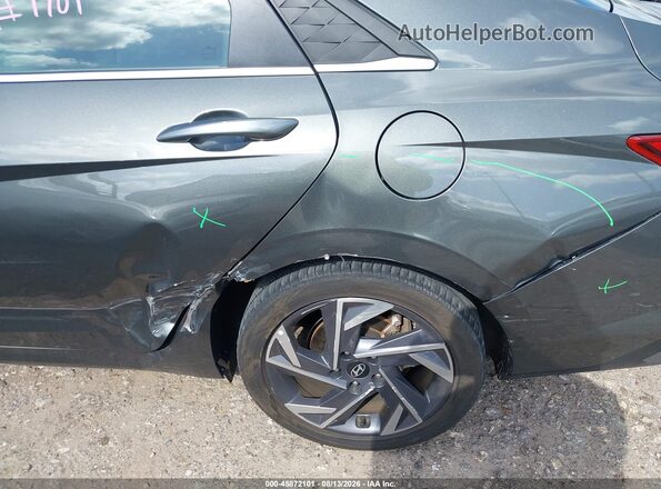 KMHLS4DG5SU933356 2025 HYUNDAI ELANTRA Gray Դիմացի տեսք