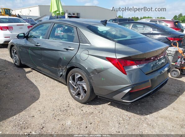 KMHLS4DG5SU933356 2025 HYUNDAI ELANTRA Gray Հետևի ձախ