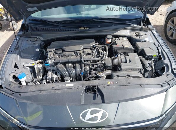 KMHLS4DG5SU933356 2025 HYUNDAI ELANTRA Gray Հետևի տեսք
