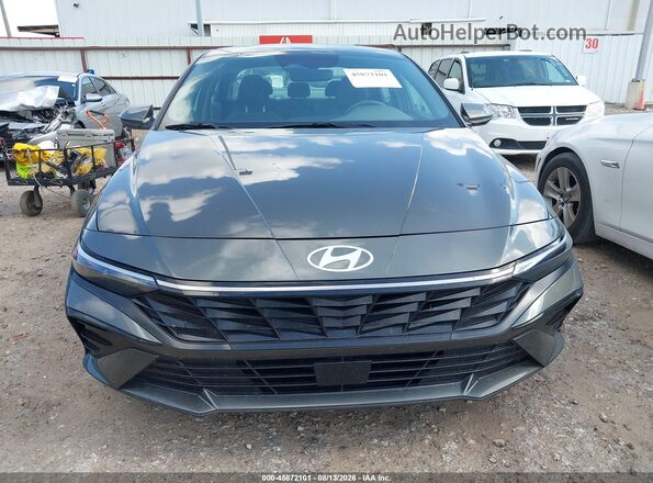 KMHLS4DG5SU933356 2025 HYUNDAI ELANTRA Gray Սարքավորումների վահանակի տեսք