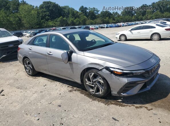 KMHLS4DG5SU936578 2025 HYUNDAI ELANTRA Silver Widok naklejki z numerem VIN