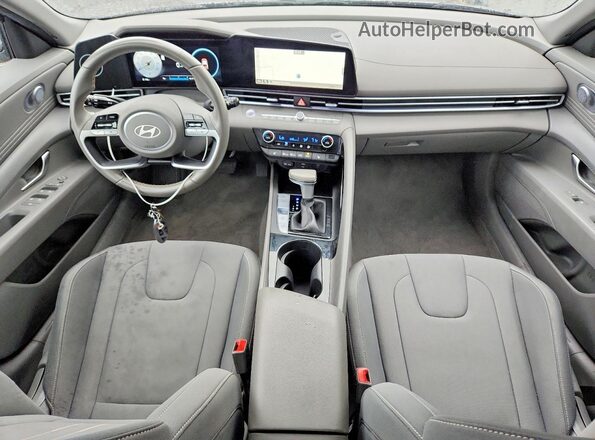 KMHLS4DG5SU975090 2025 HYUNDAI ELANTRA Gray Вид панелі приладів