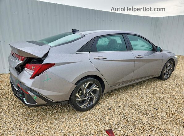 KMHLS4DG5SU975090 2025 HYUNDAI ELANTRA Gray Задня права чверть