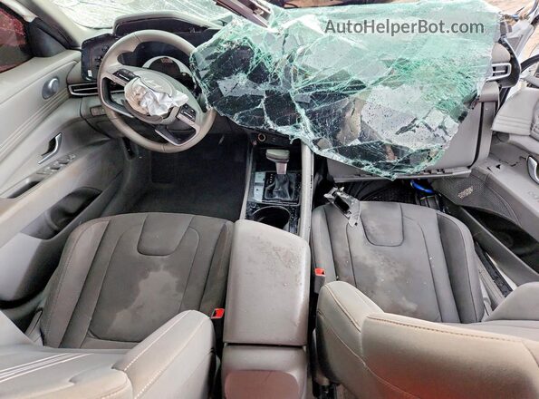 KMHLS4DG6RU647669 2024 HYUNDAI ELANTRA Белый Вид панели приборов