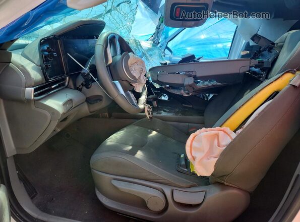 KMHLS4DG6RU647669 2024 HYUNDAI ELANTRA Белый Вид салона спереди