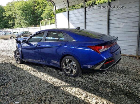 KMHLS4DG6RU711872 2024 HYUNDAI ELANTRA Blue Tył lewy