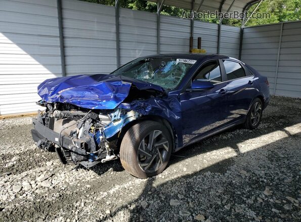KMHLS4DG6RU711872 2024 HYUNDAI ELANTRA Blue Widok wnętrza 360 stopni